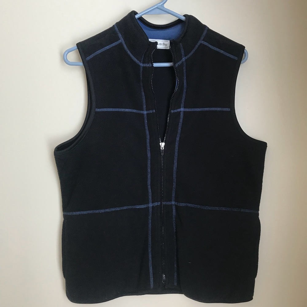 Black Fleece Vest